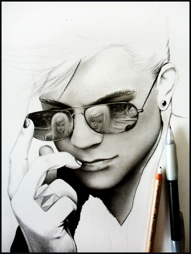 Adam Lambert -WIP1- by Cataclysm-X