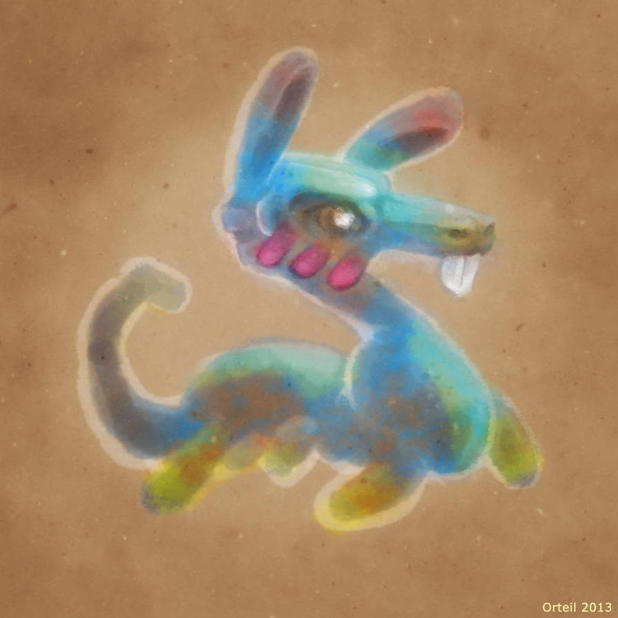 Bernie the Notbunny by Orteil
