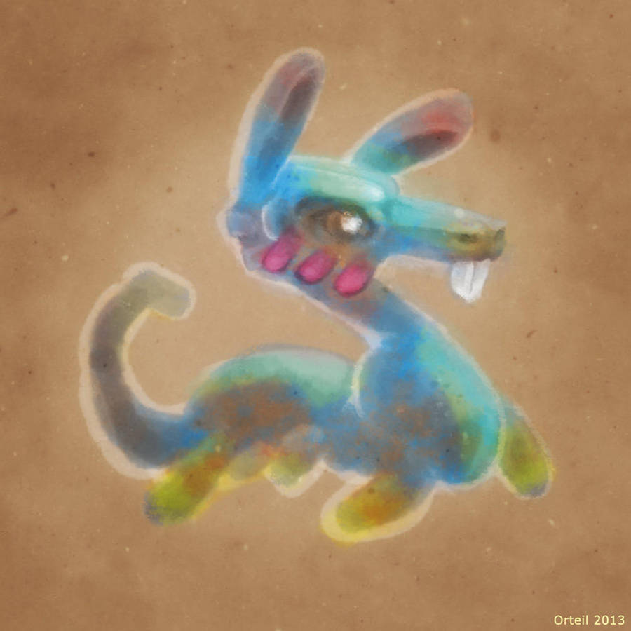 Bernie the Notbunny by Orteil