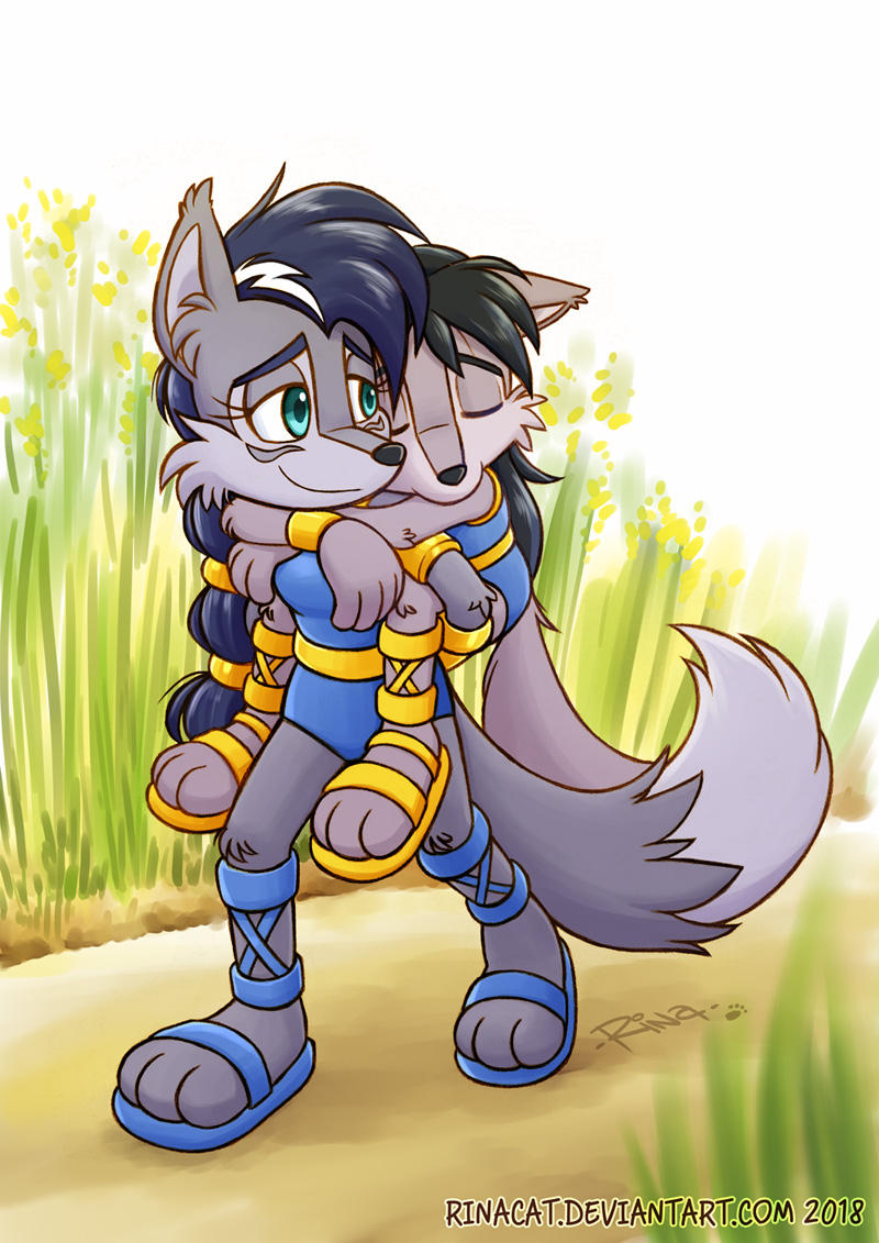 Commish: Lupe and Maria by rinacat