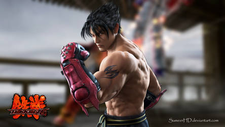 Jin Kazama Wallpaper 2015 03 16 1366 X 768 By Blood Huntress On