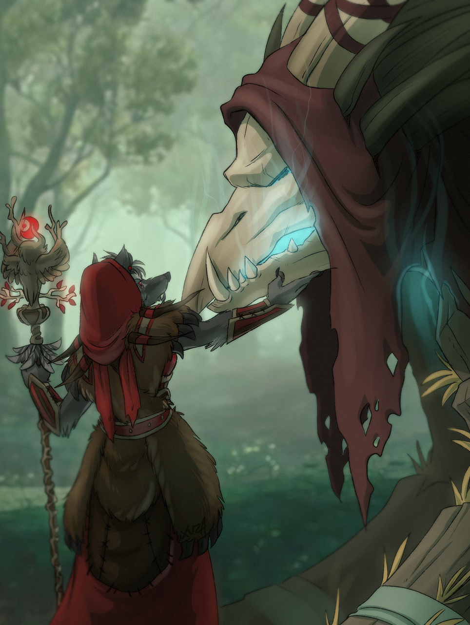 Wickerbeast by xuza