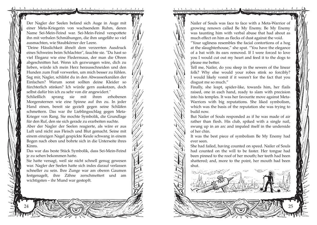 BleakWarrior Sample Page by DavidStaege