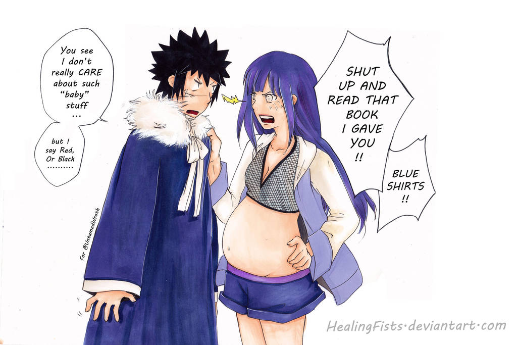 Menma X Pregnant Hinata Naruto Rtn By Healingfists On Deviantart 