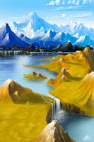 Monument mountain - speedpaint by Syntetyc on DeviantArt