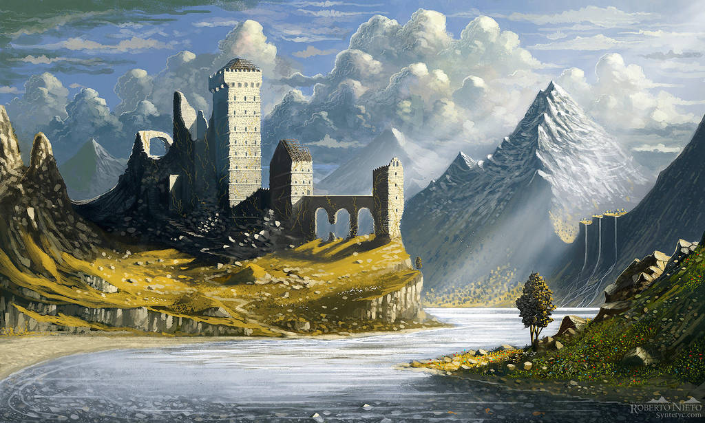 Abandoned Castle by Syntetyc