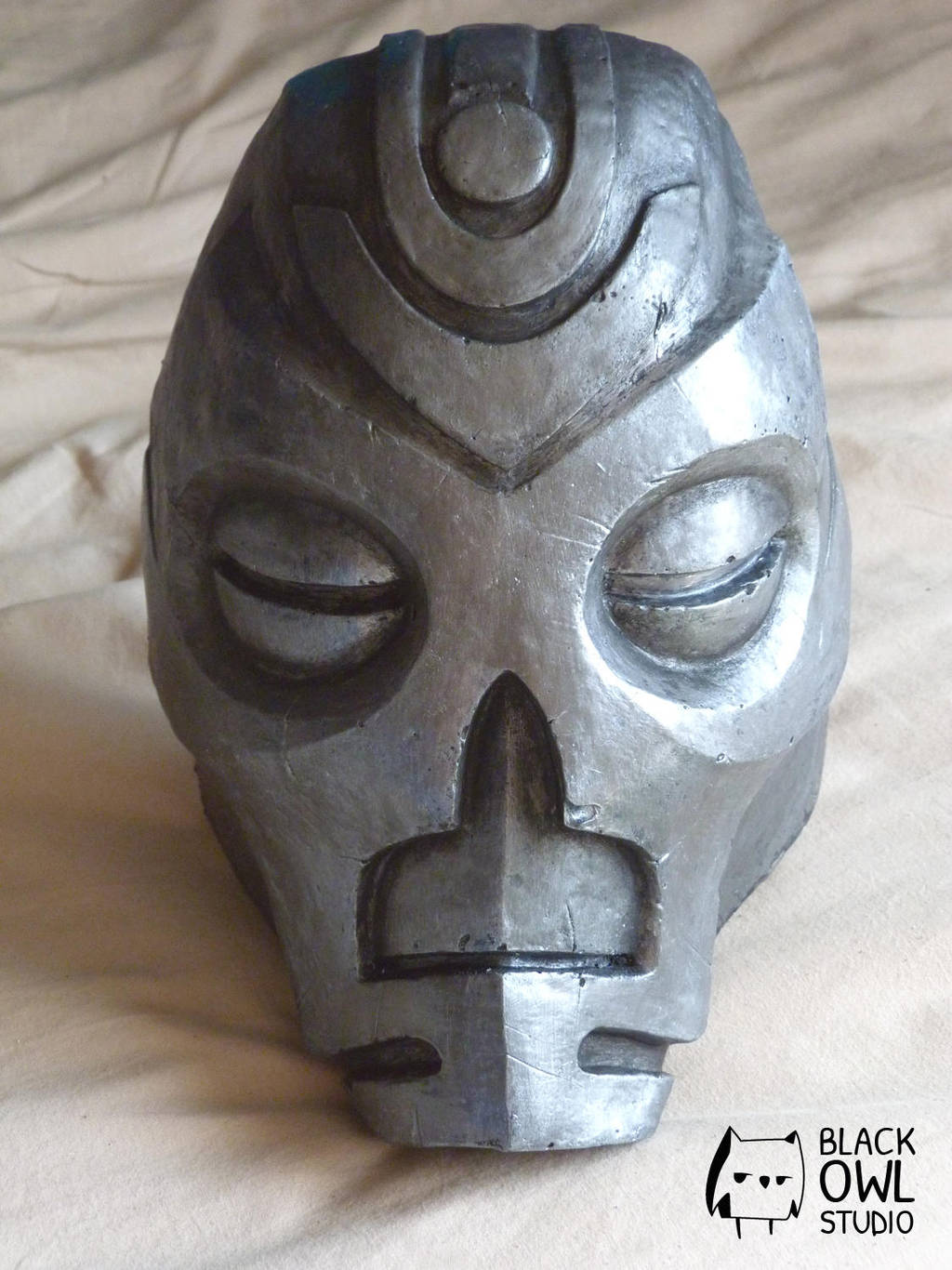 Skyrim : Vokun Mask 01 by BlackOwlStudio