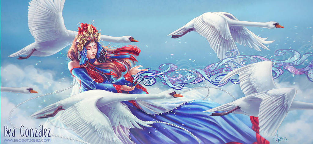 White Swan by Bea-Gonzalez