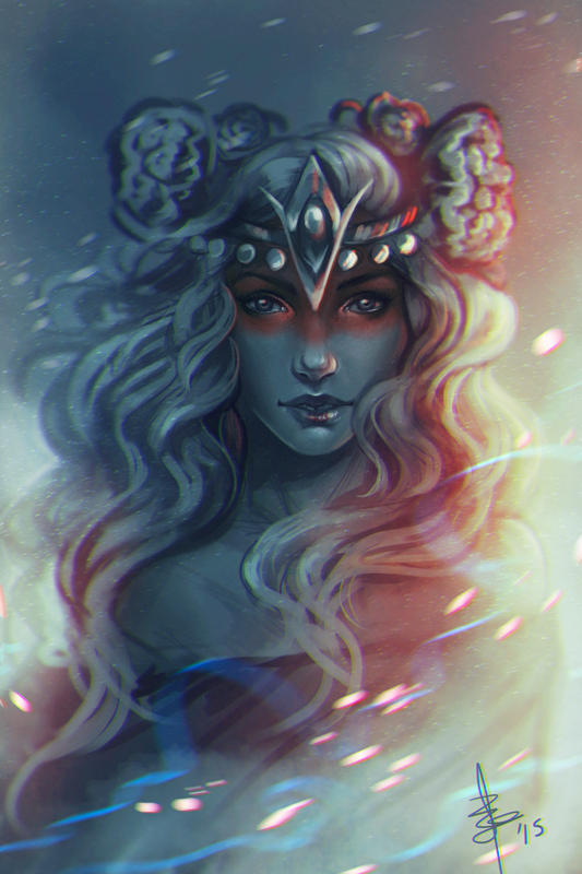 Wind Speedpainting -timelapse video- by Bea-Gonzalez
