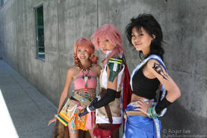 Final Fantasy XIII Trio by DigitalHikari