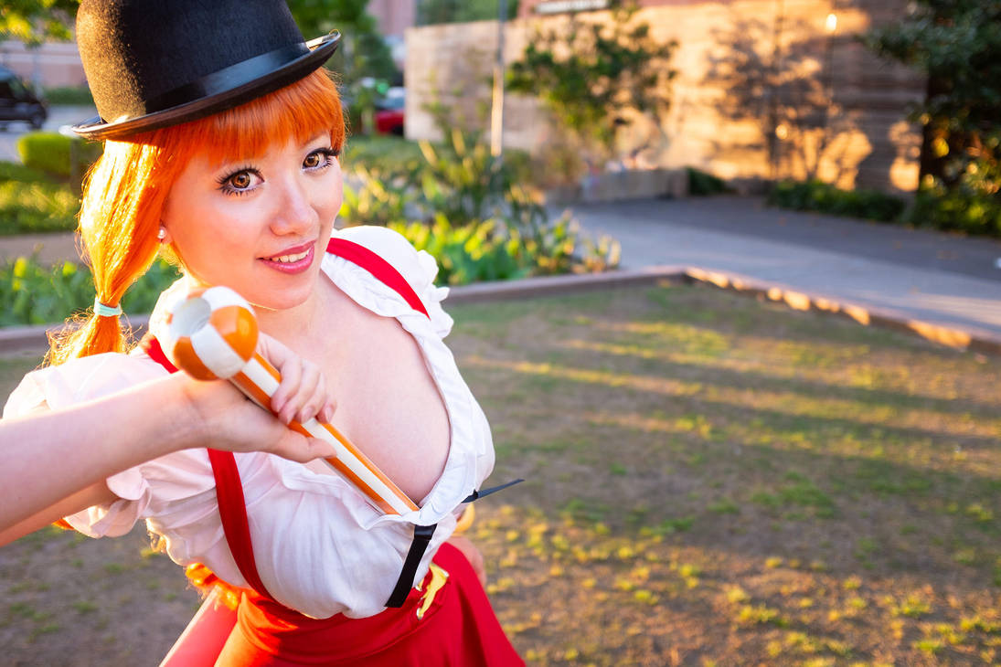 Nami Takes Climatact Out of Boobs One Piece by firecloak