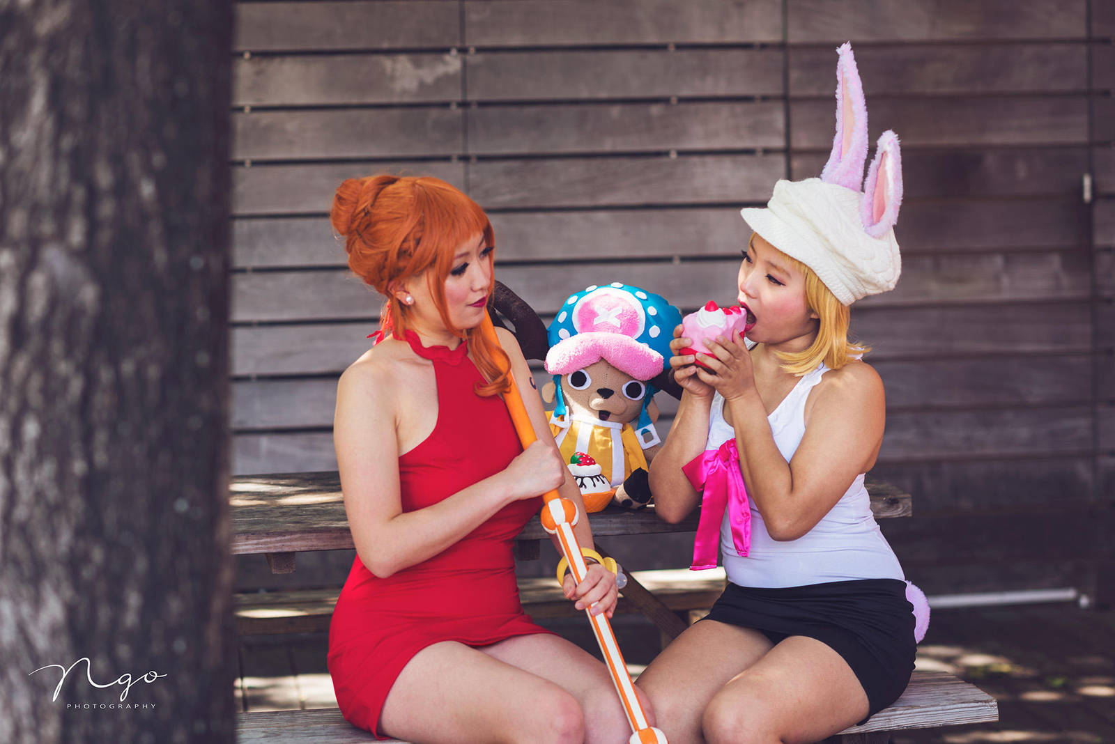 Nami Carrot Whole Cake Island Party Dress Cosplay by firecloak