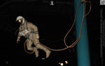 Astronaut in Orbit by DamselStock