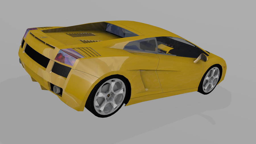 Lamborghini Gallardo Back BGE by wasteofammo