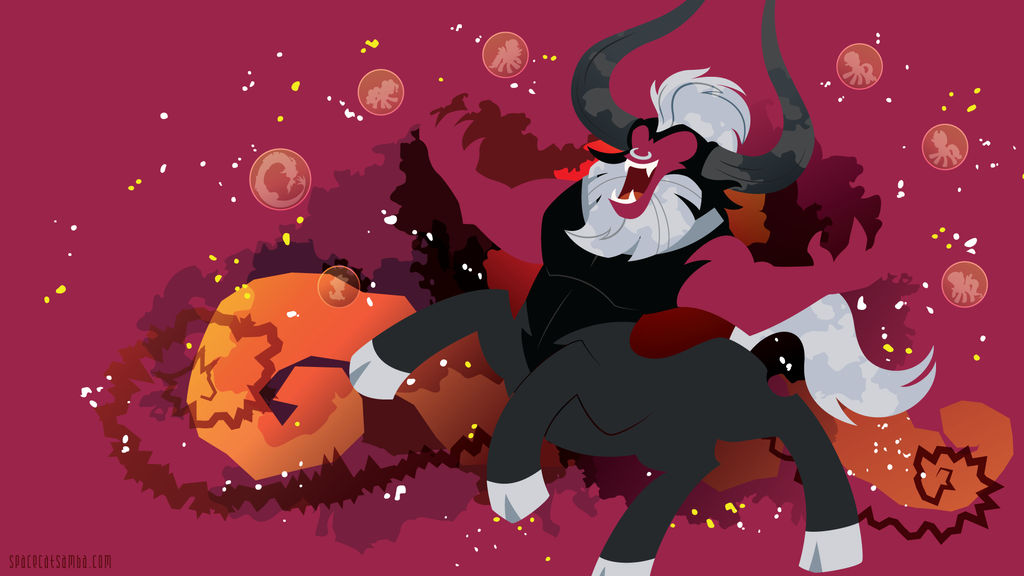 Lord Tirek Silhouette Wall by SambaNeko