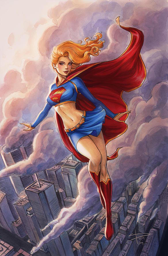 Supergirl Commission by Sabinerich