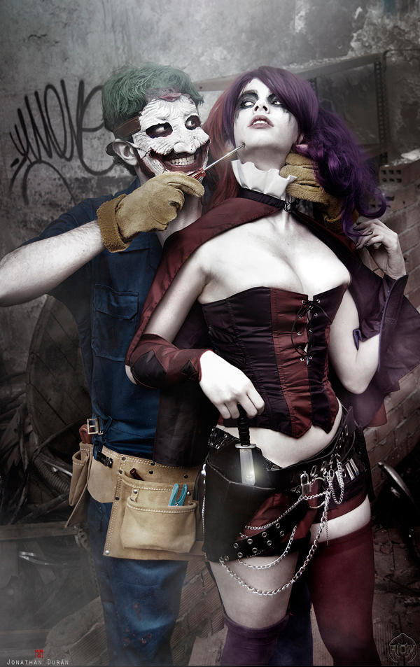 Harley Quinn and Joker - Suicide Squad - New 52 by FioreSofen