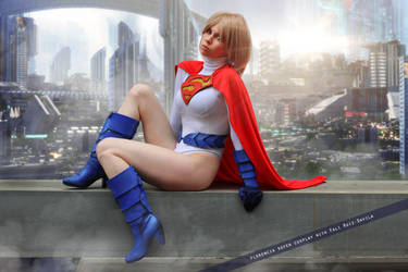 Power Girl - Earth Two: Society - DC Comics by FioreSofen