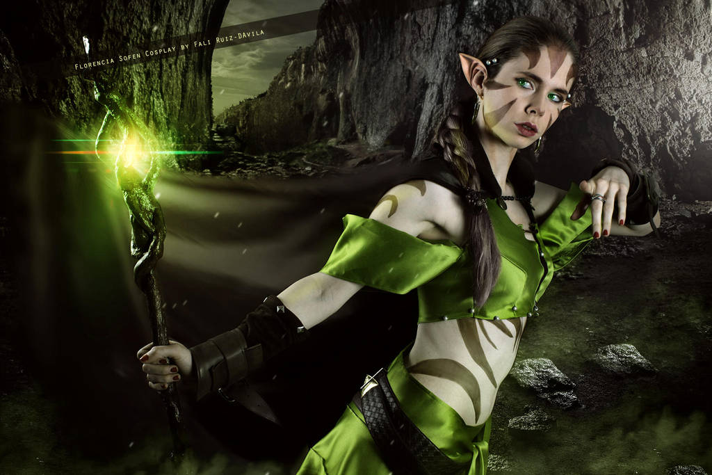 Nissa Revane - Magic The Gathering by FioreSofen
