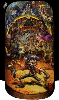 The Adventures of Pinocchio by D00Mk1tty14