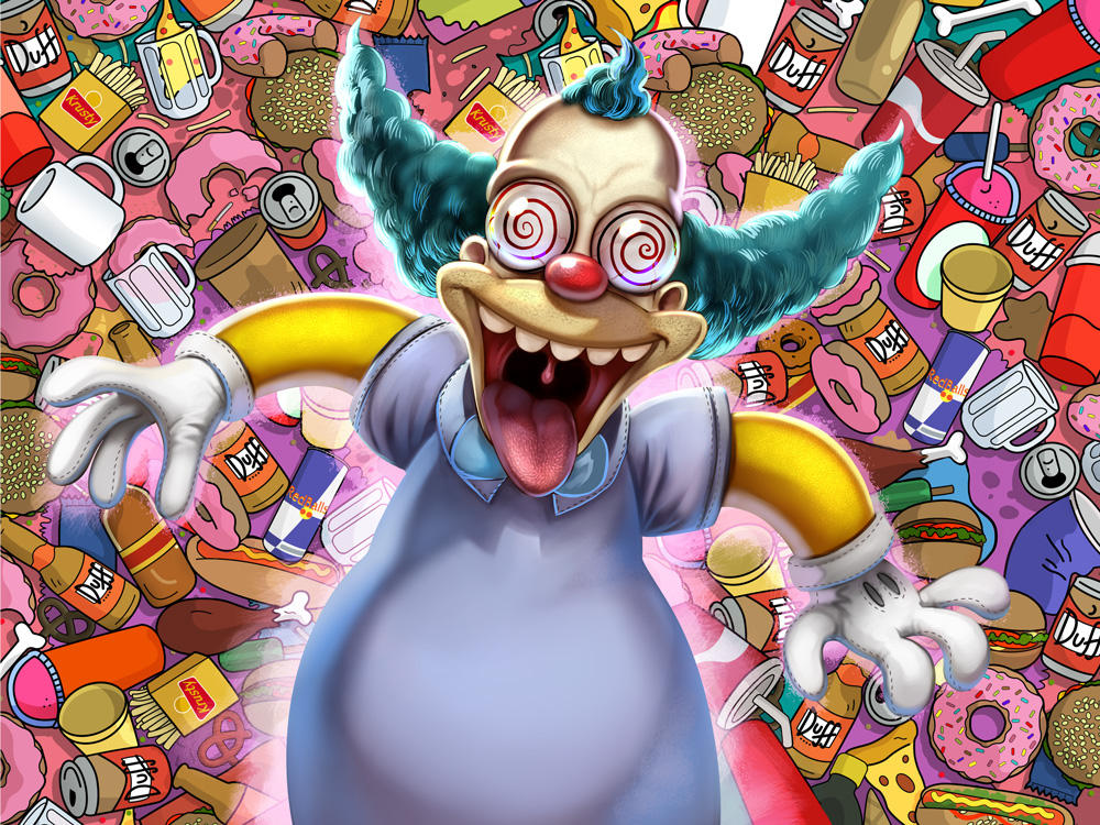 Krusty- commission by Axigan