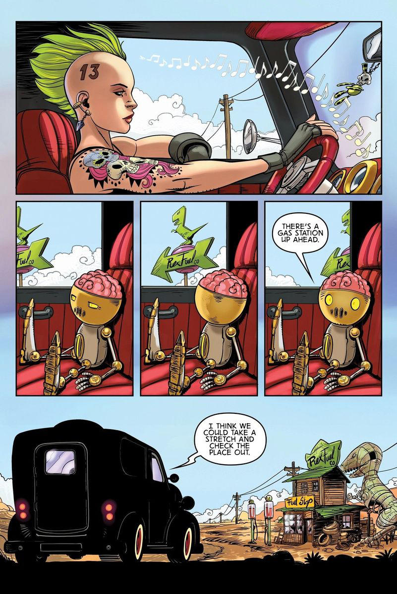 Errants #1 page 3 by Axigan