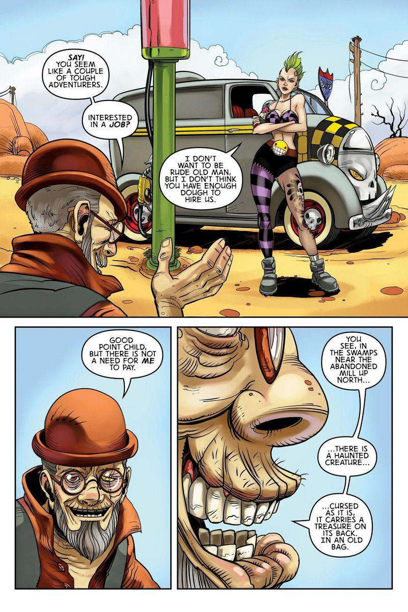 Errants #1 page 6 by Axigan
