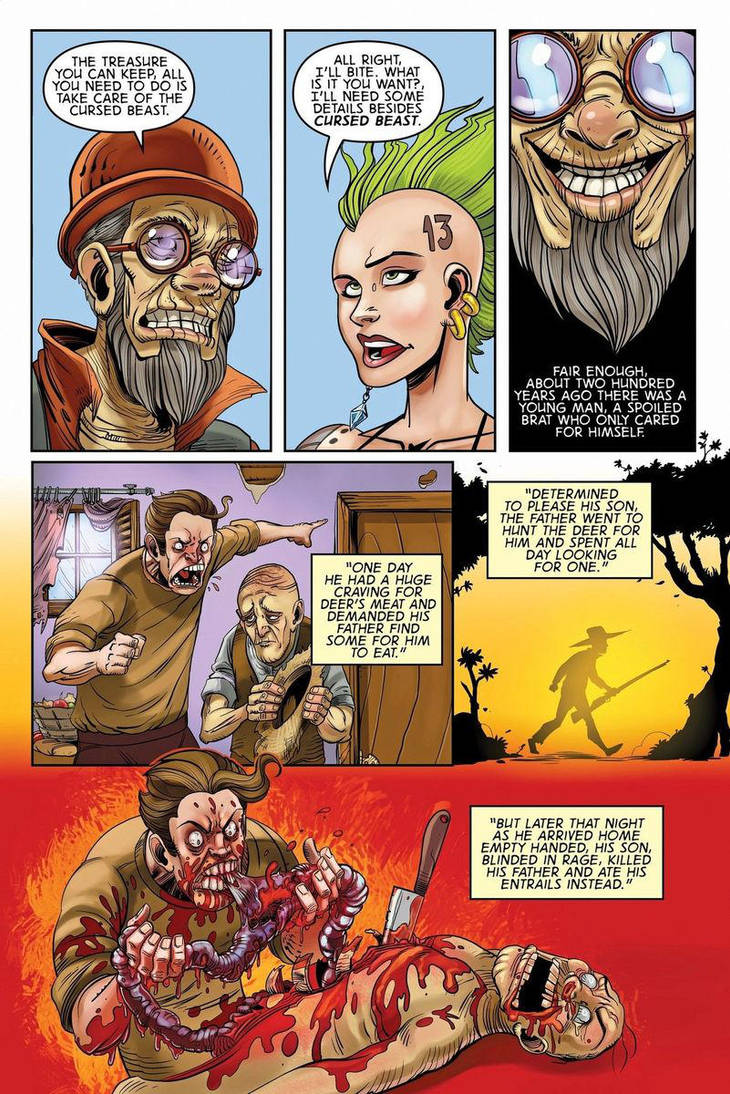 Errants #1 page 7 by Axigan