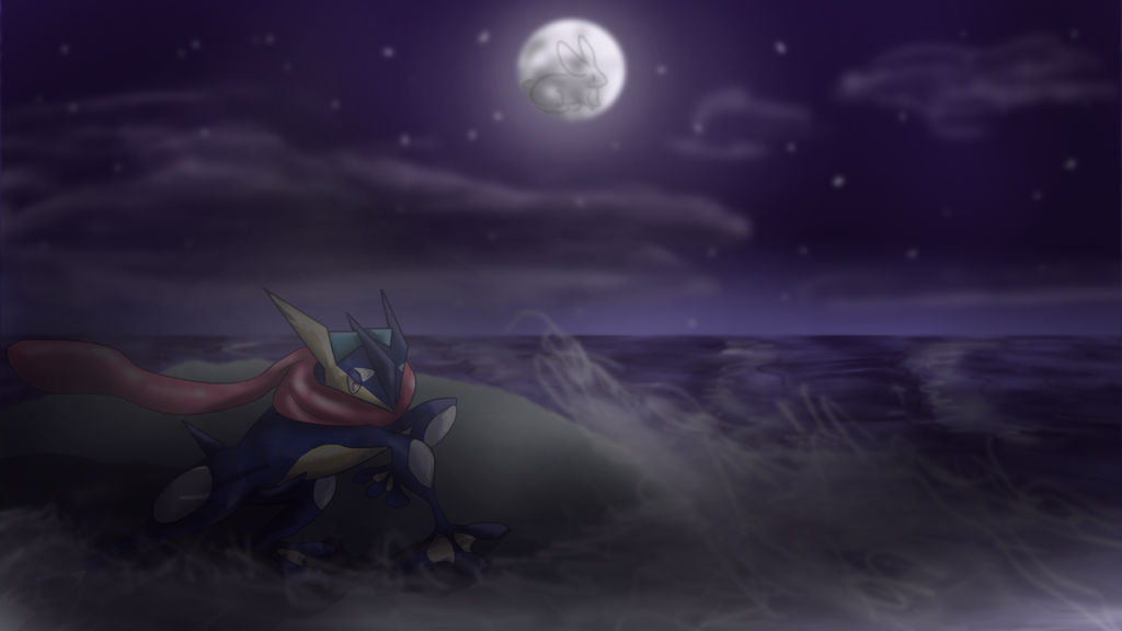 Greninja by Cinnamon-Quails