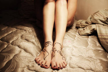 The world at her feet. by ShannonEva