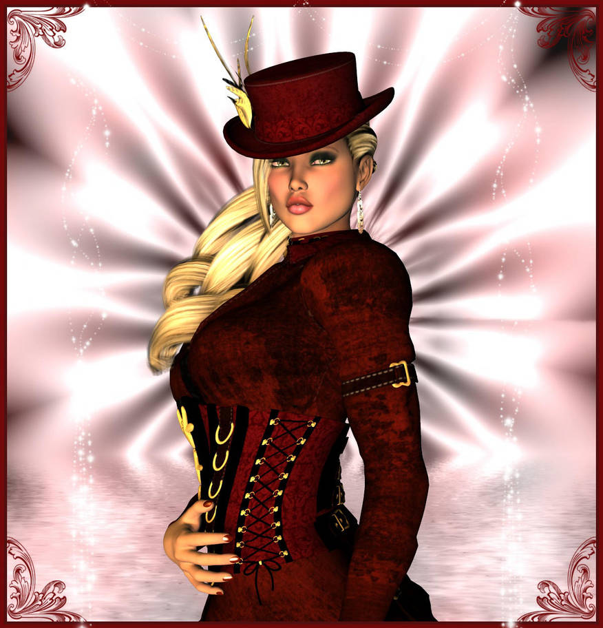 Lady in Red by Zagora-dAnguissette