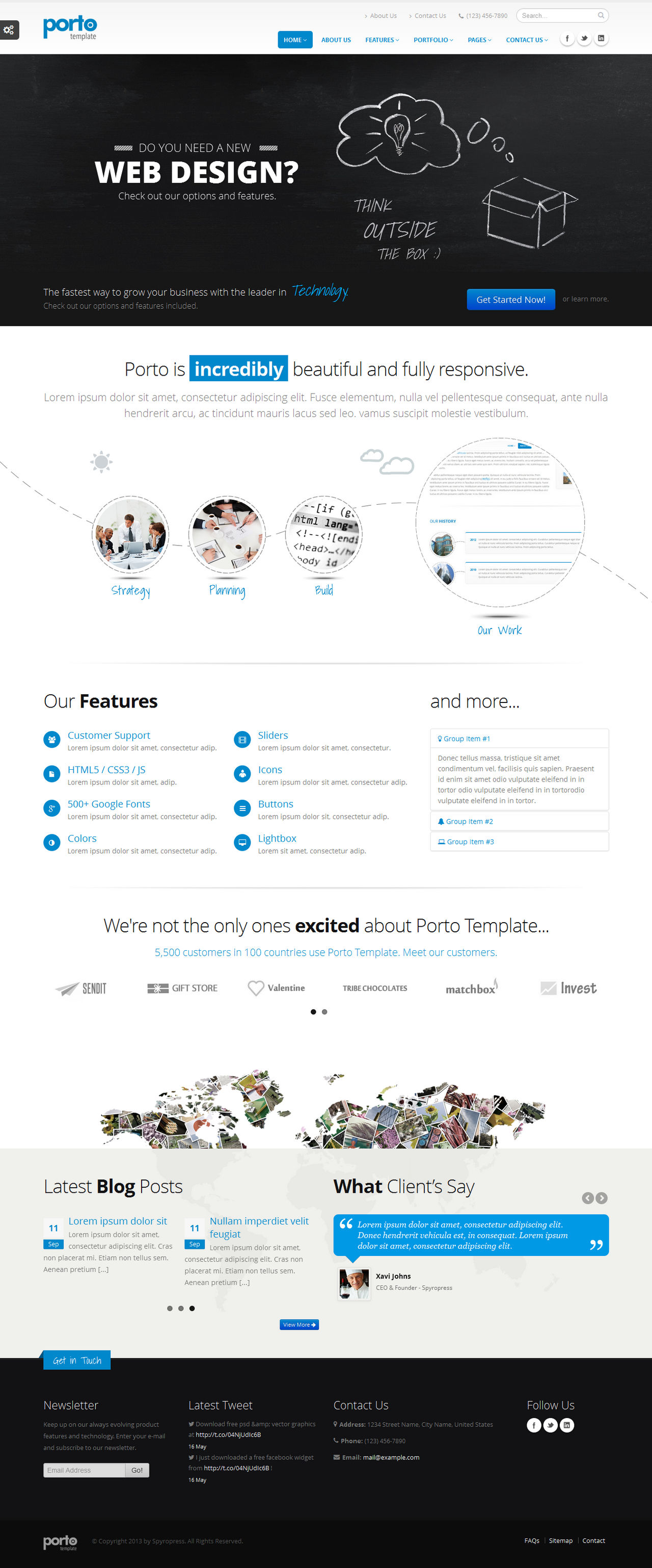Think OUTSIDE the BOX! by webdesigngeek