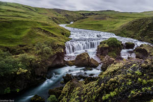 Skogafoss Falls by JBord