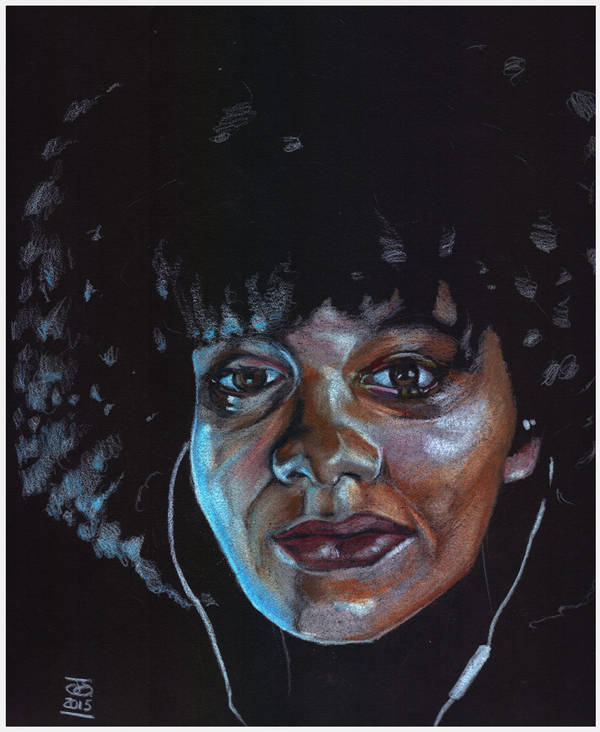 msmadd1 afro colouredpencils XLG by jetdog-art