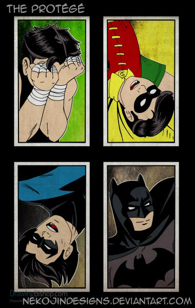 The Protege - Dick Grayson by nekojindesigns