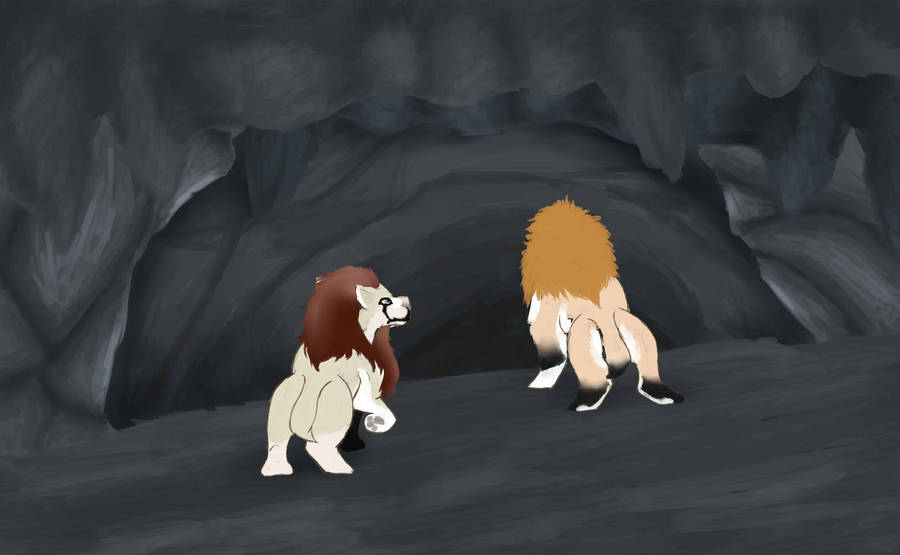 Caving 04 Lepel and Full Moon by magikwolf