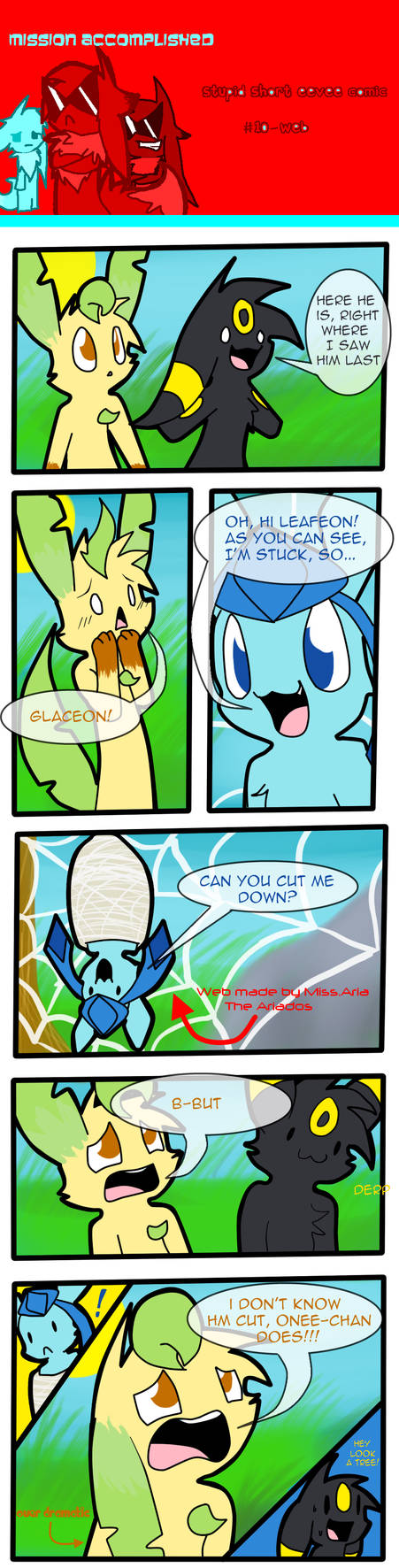 Stupid short eevee comic 10 by Scruffyeevee