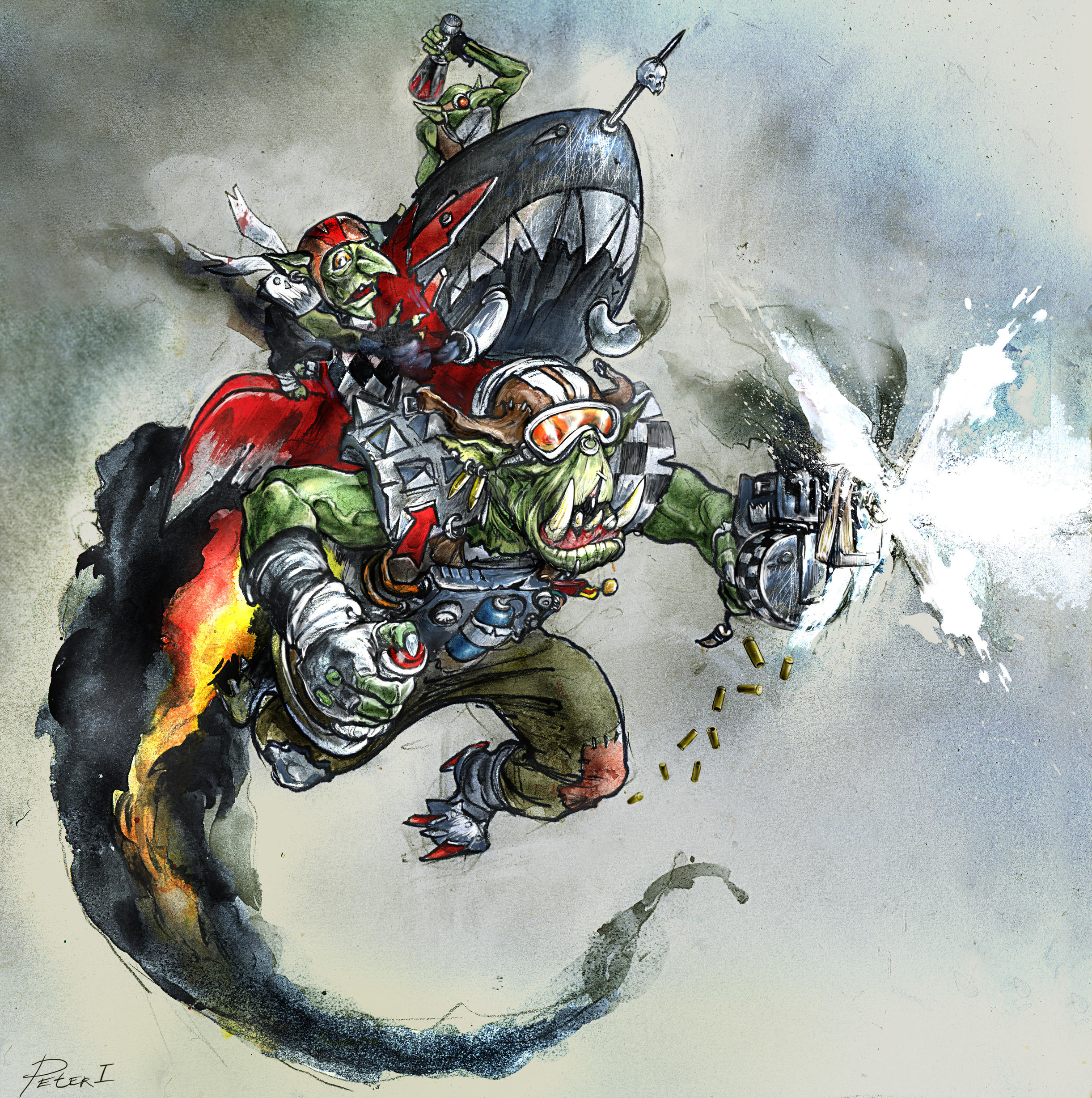how to draw a warhammer 40k ork how to draw a warhammer 40k ork
