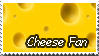 Cheese Fan stamp by Shewolffe