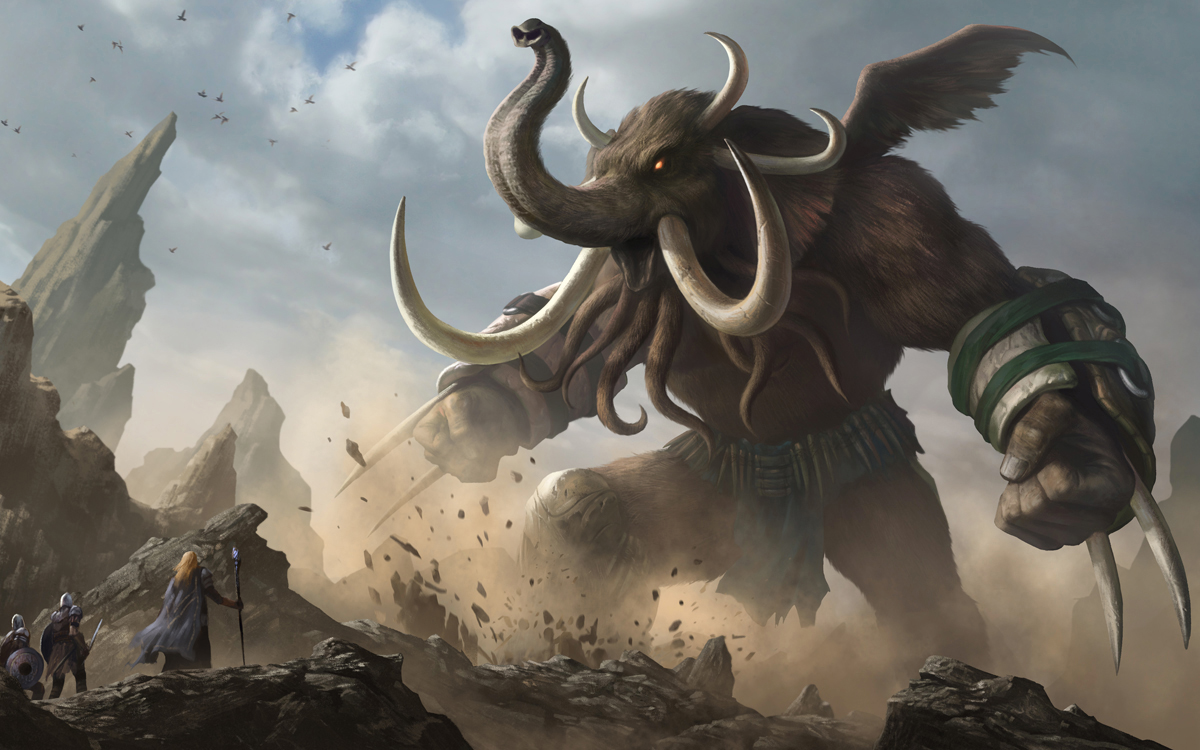 Heroes of Newerth-Woolly Cthulhuphant by yinyuming