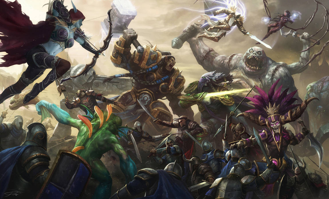 Heroes of the storm: Into the war by yinyuming