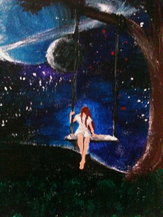 Sitting Alone on a Swing Made for Two by Forever-Sam