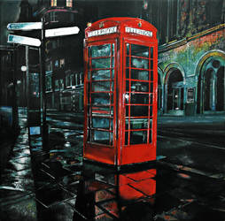 Telephone Box by rubylines