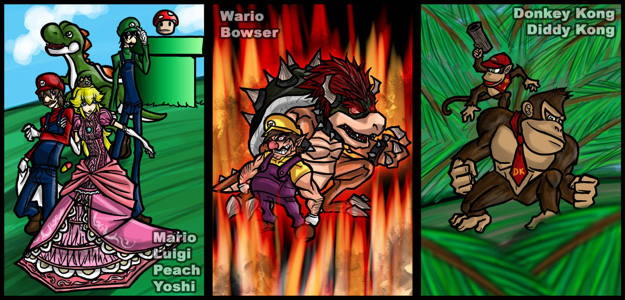 SSB: Super Mario Stars by Kiarou