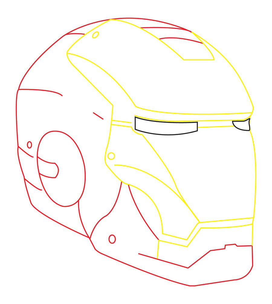 Iron man helm by julz1992 on DeviantArt