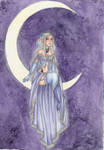 On the moon by Lexou-chan