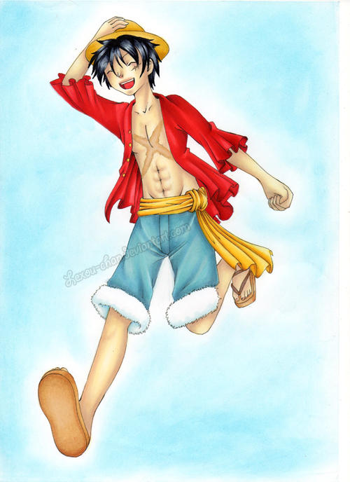 Luffy :COMM: by Lexou-chan