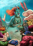Mermaid by charco