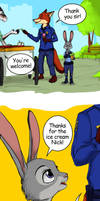 Nick and Judy - part II - Zootopia by Amand4