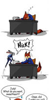 Nick and Judy - part III - Zootopia by Amand4